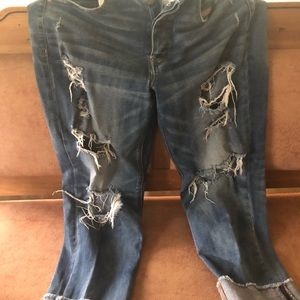 America Eagle button fly jeans